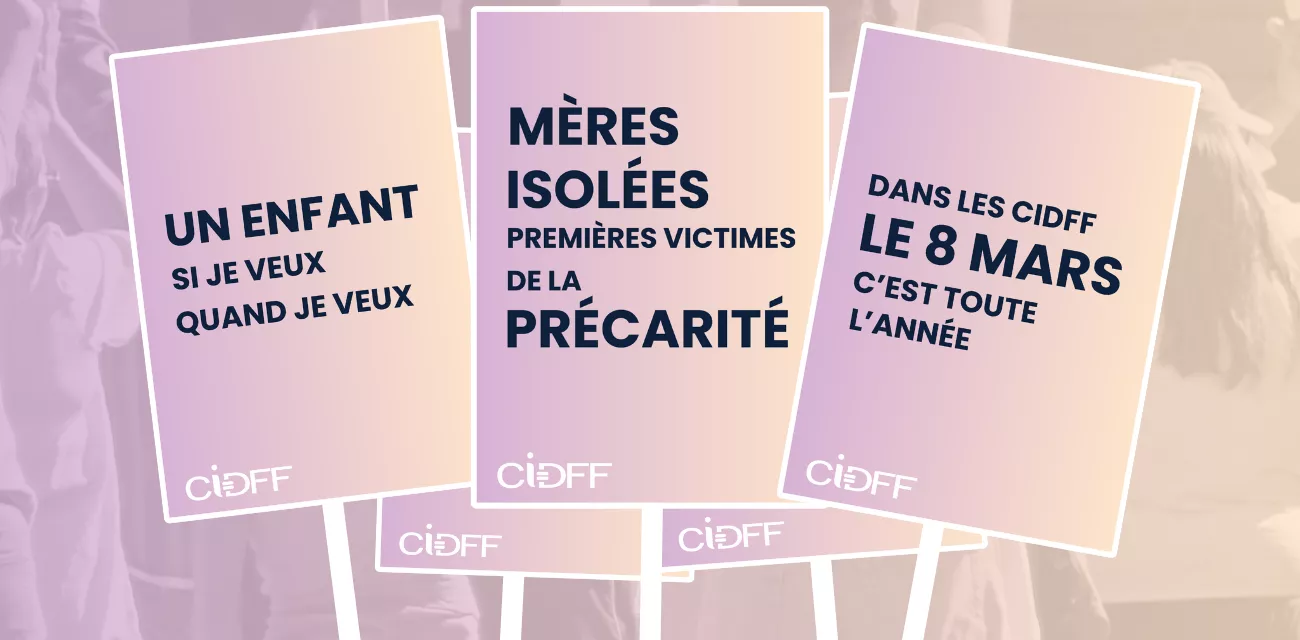 8 mars : la Fédération nationale des CIDFF appelle à une mobilisation collective pour les droits des femmes et l’égalité !    