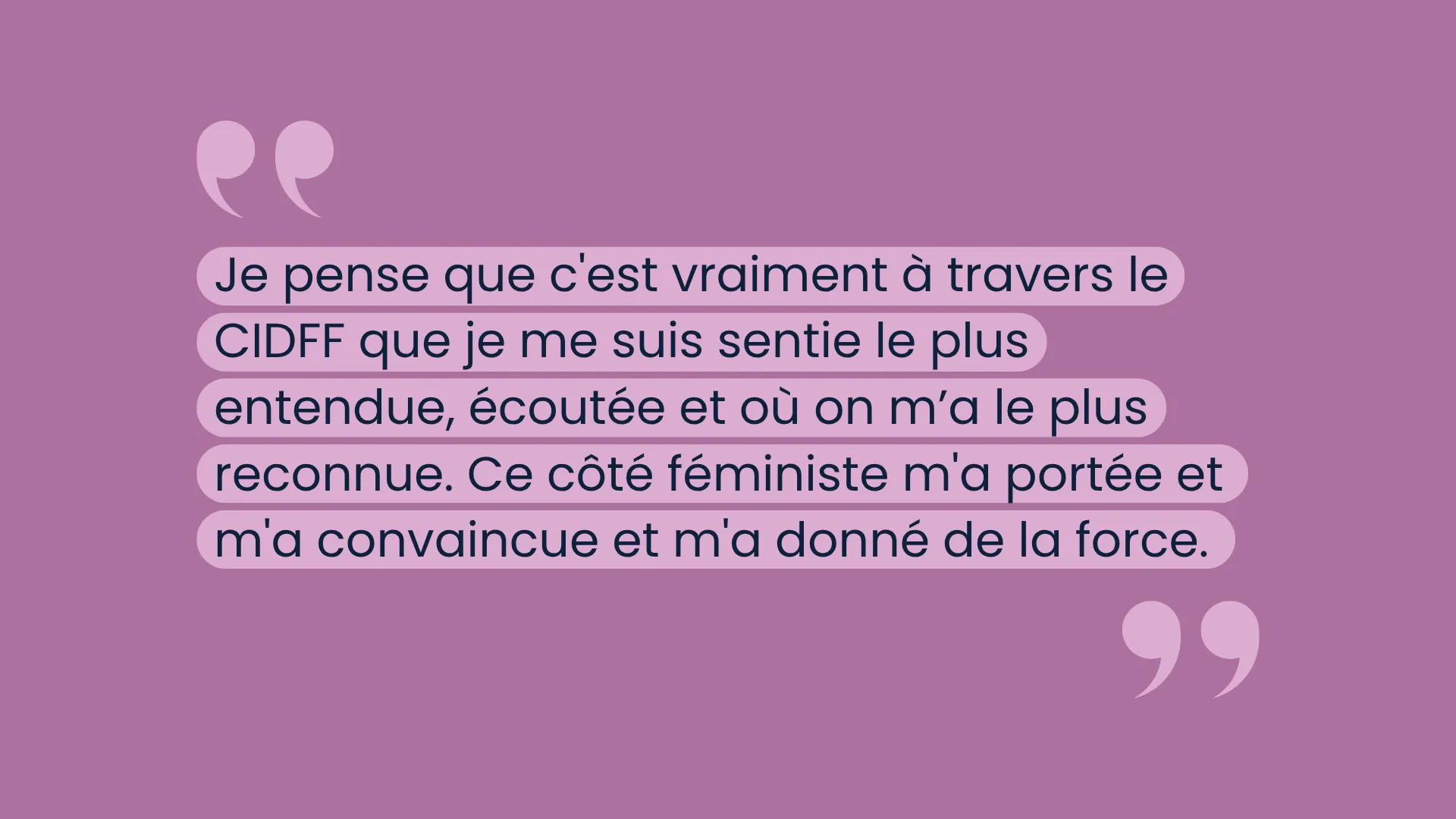 Témoignage 1 étude d’impact