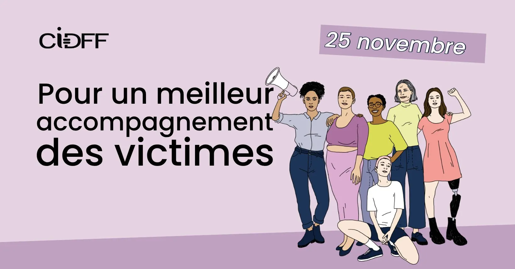 Image of 25 novembre : la Fédération nationale des CIDFF appelle à une meilleure prise en charge des victimes de violences sexistes et sexuelles