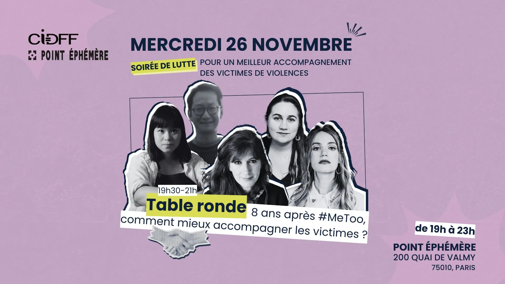 Image of RDV le 26 novembre au Point éphémère !