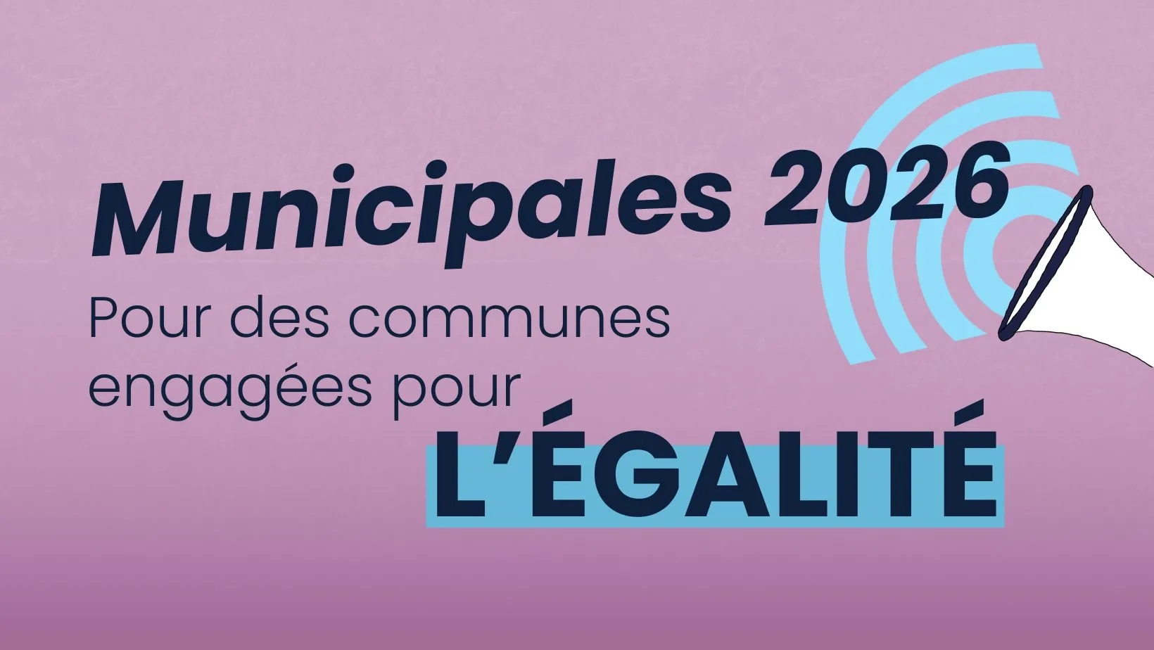 Image of Municipales 2026 : des propositions pour des communes engagées en faveur de l’égalité